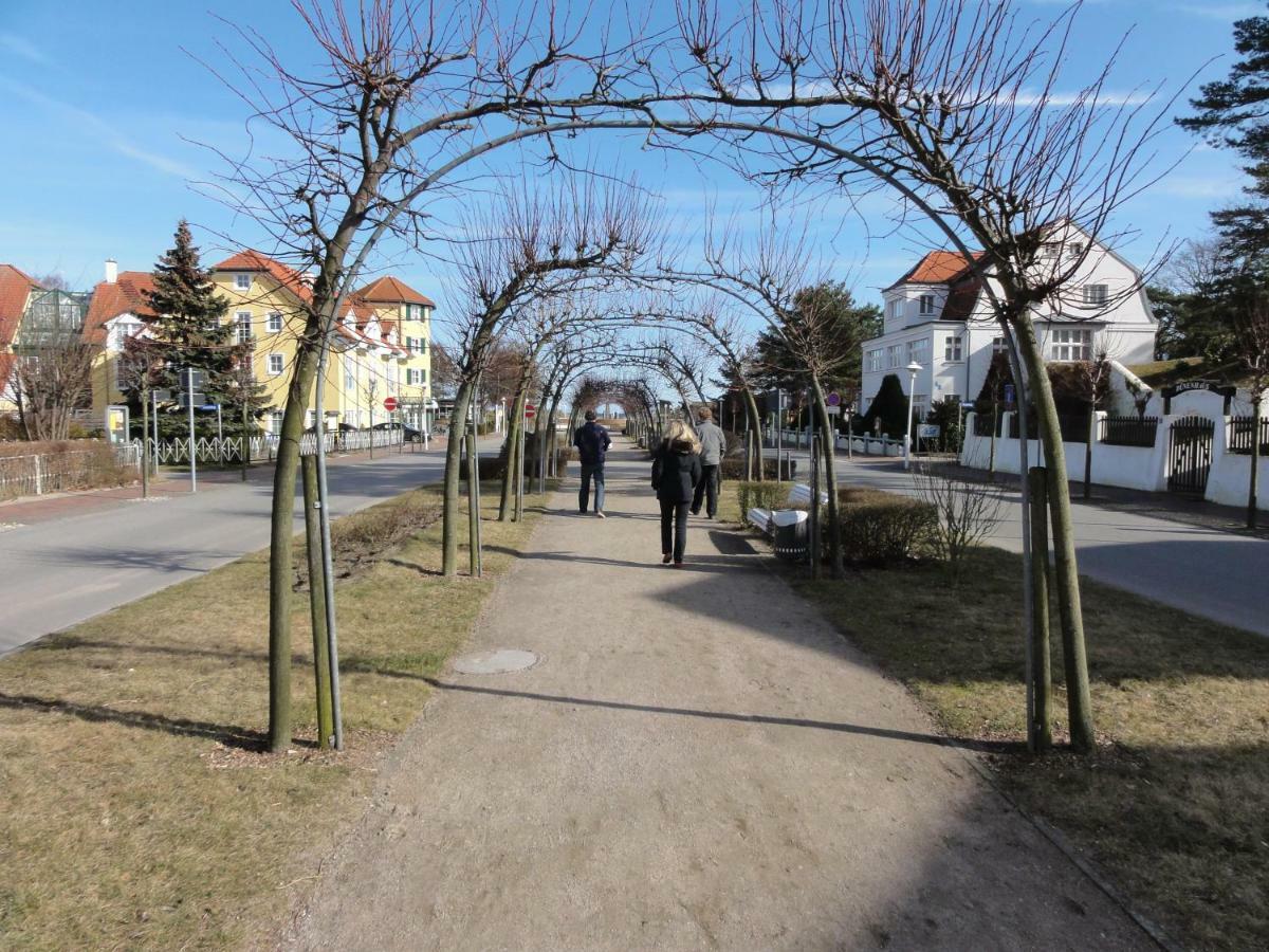 3 Zimmer Ferienwohnung Haus Meeresblick Mit Meerblick A005 Mit Suedterrasse Und Strandkorb Baabe Exterior photo