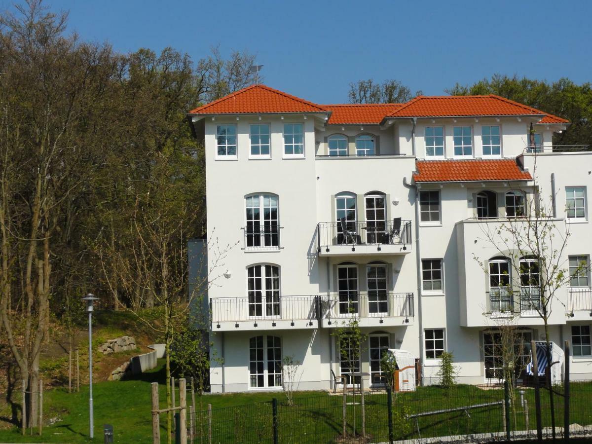 3 Zimmer Ferienwohnung Haus Meeresblick Mit Meerblick A005 Mit Suedterrasse Und Strandkorb Baabe Exterior photo